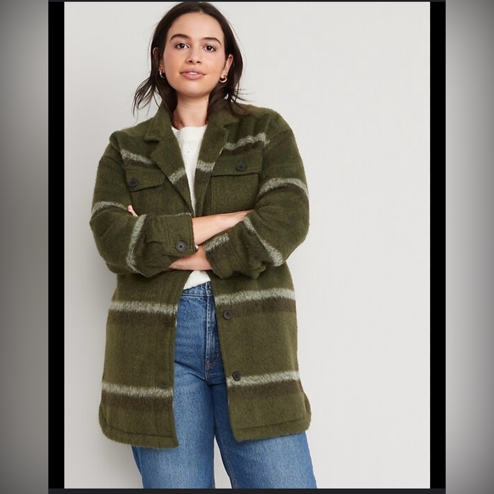 Old Navy Utility Shacket Coat